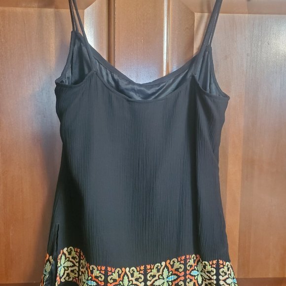 Tommy bahama beaded black tank top - Picture 2 of 6